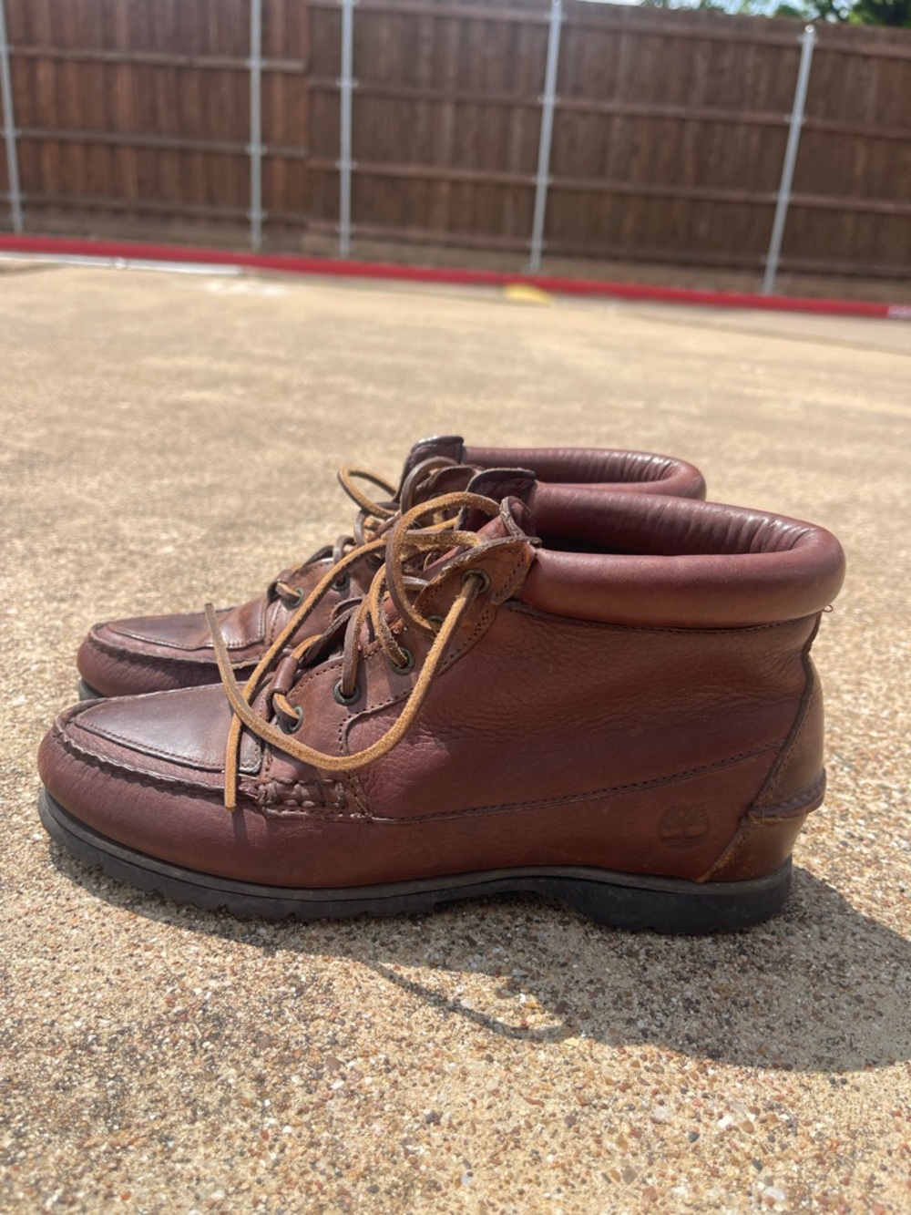 Men's Timberland Leather Lace-Up Boots